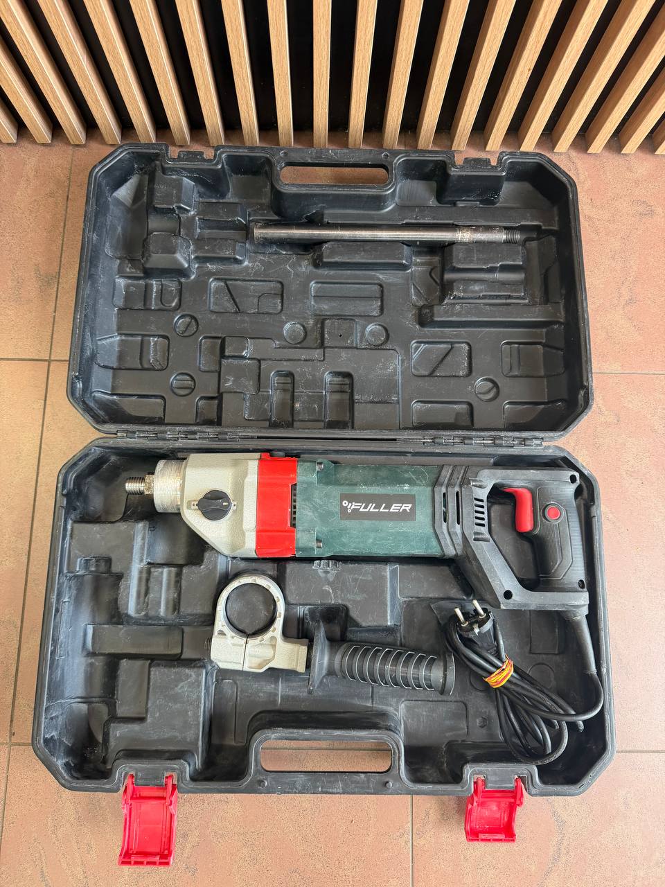 Дрель алмазного сверления с микроударом Fuller LF-100 1800W (Б/У)