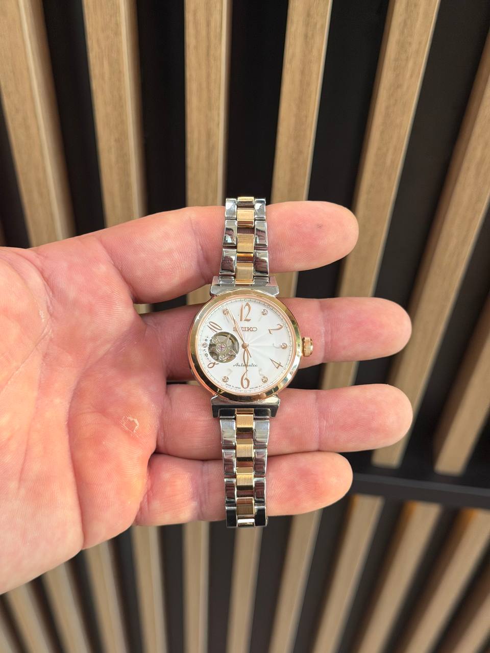 Женские японские механические часы Seiko Lukia SSVM060 (Б/У)