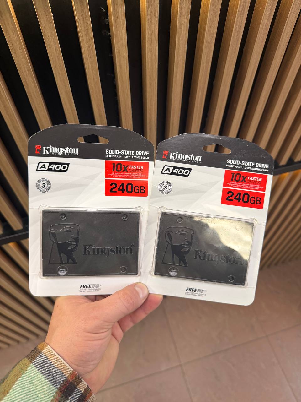 Внутренний SSD диск KINGSTON A400 240GB, SATA3, 2.5" (SA400S37/240G) (Новый)