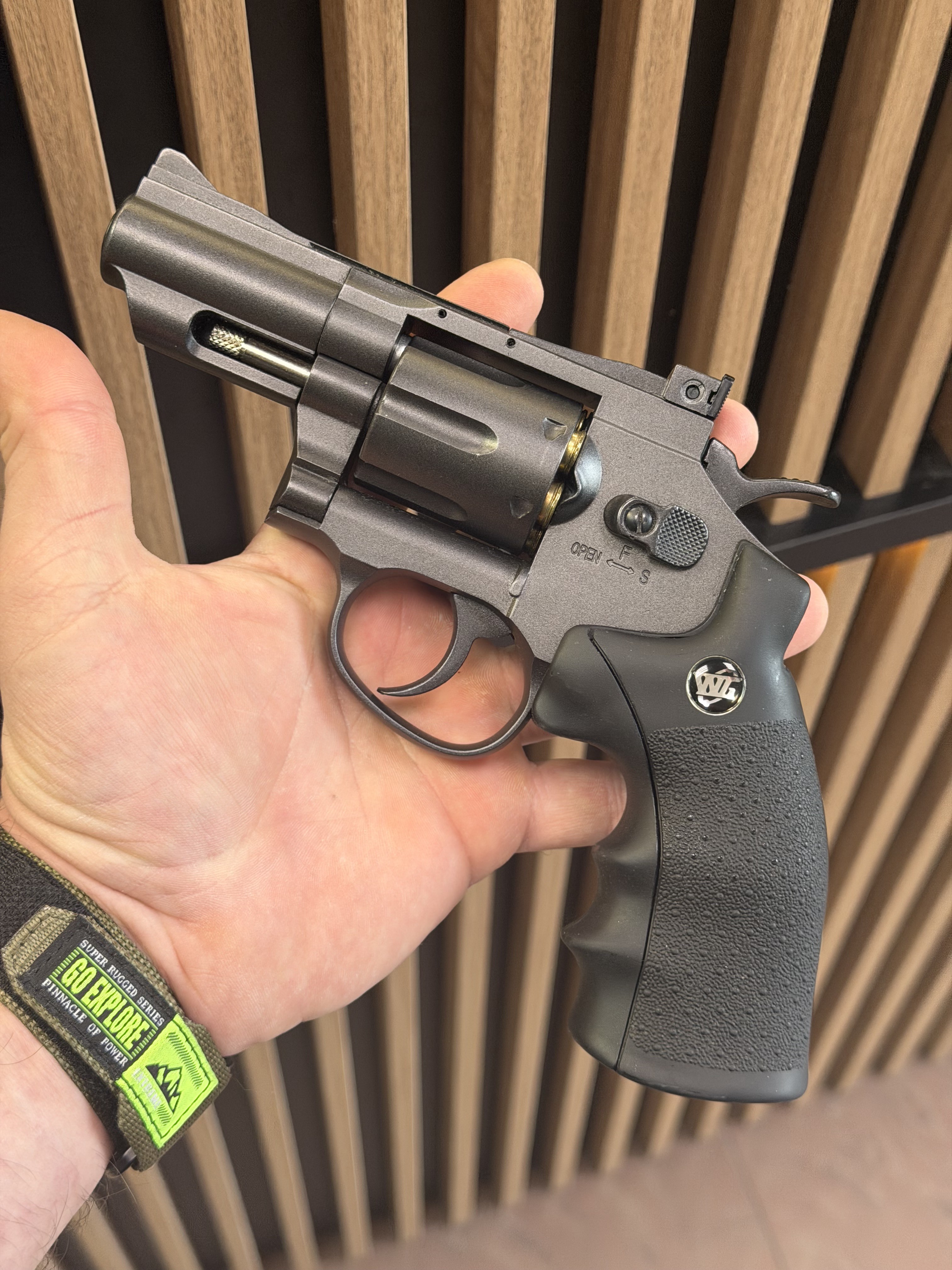 Пистолет (револьвер) пневматический Borner Super Sport 708 cal. 4.5 mm (Новый)
