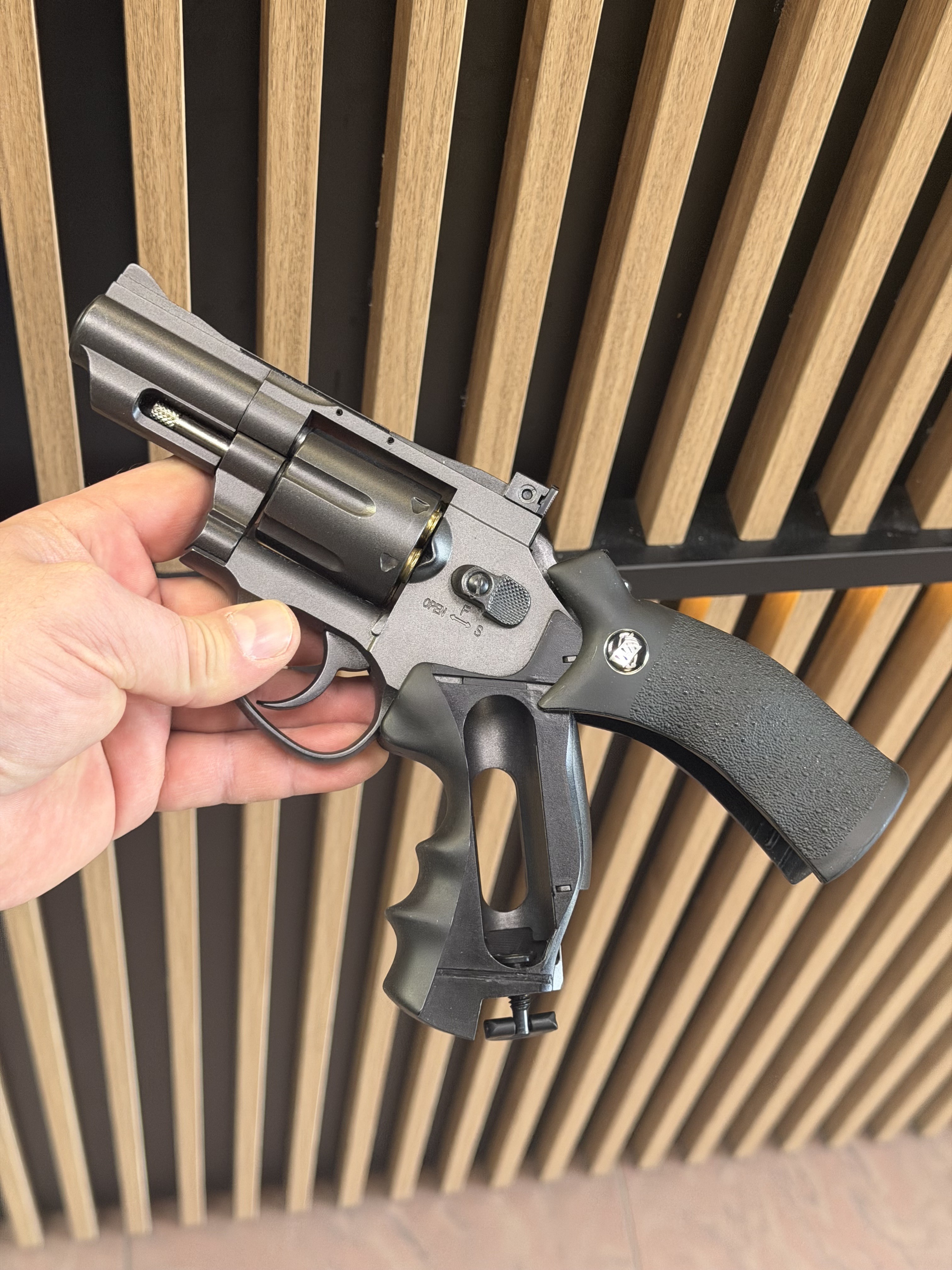 Пистолет (револьвер) пневматический Borner Super Sport 708 cal. 4.5 mm (Новый)
