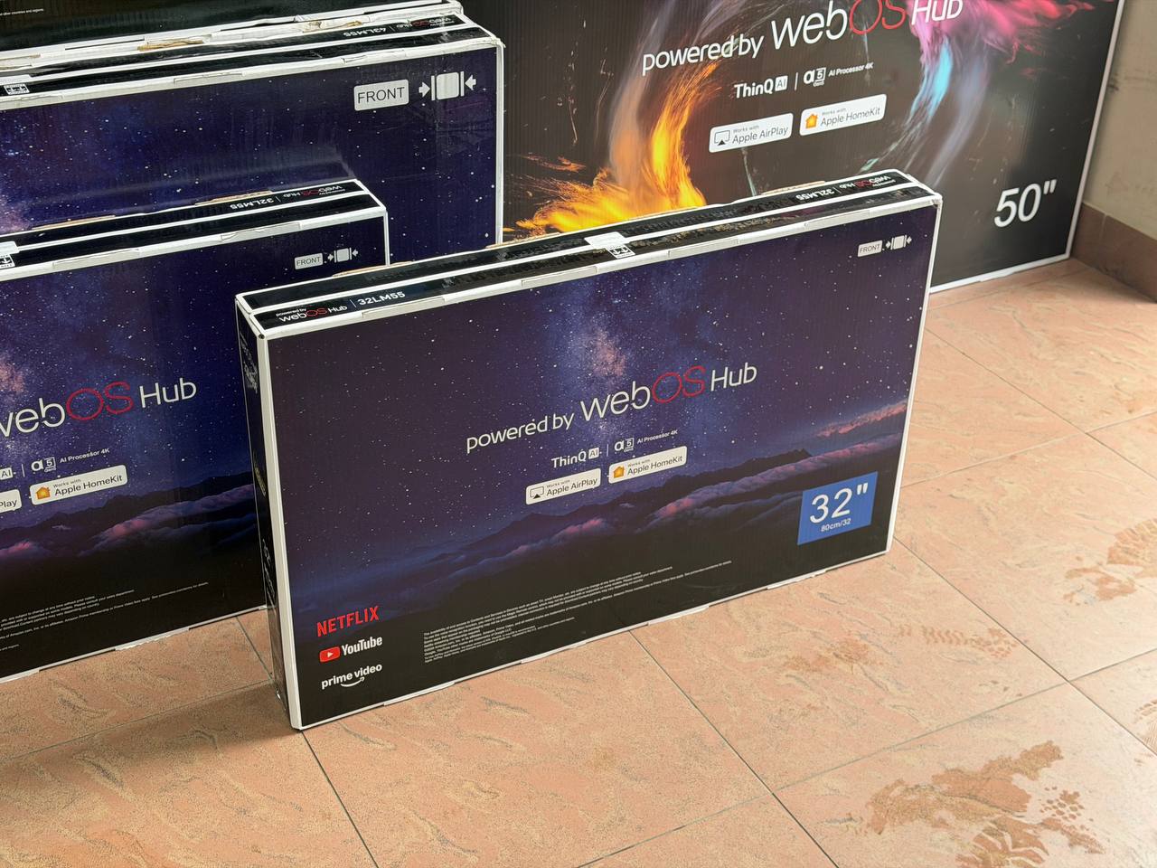 Телевизор Smart TV WebOS Hub 32LM55 32" (Новый)