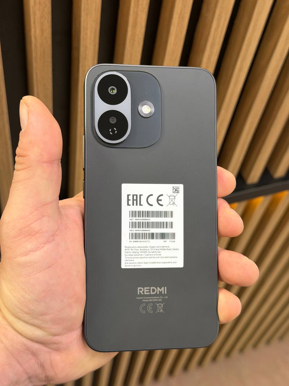 Телефон Redmi Note 17 Pro 5G 8/512 черный (Б\У)