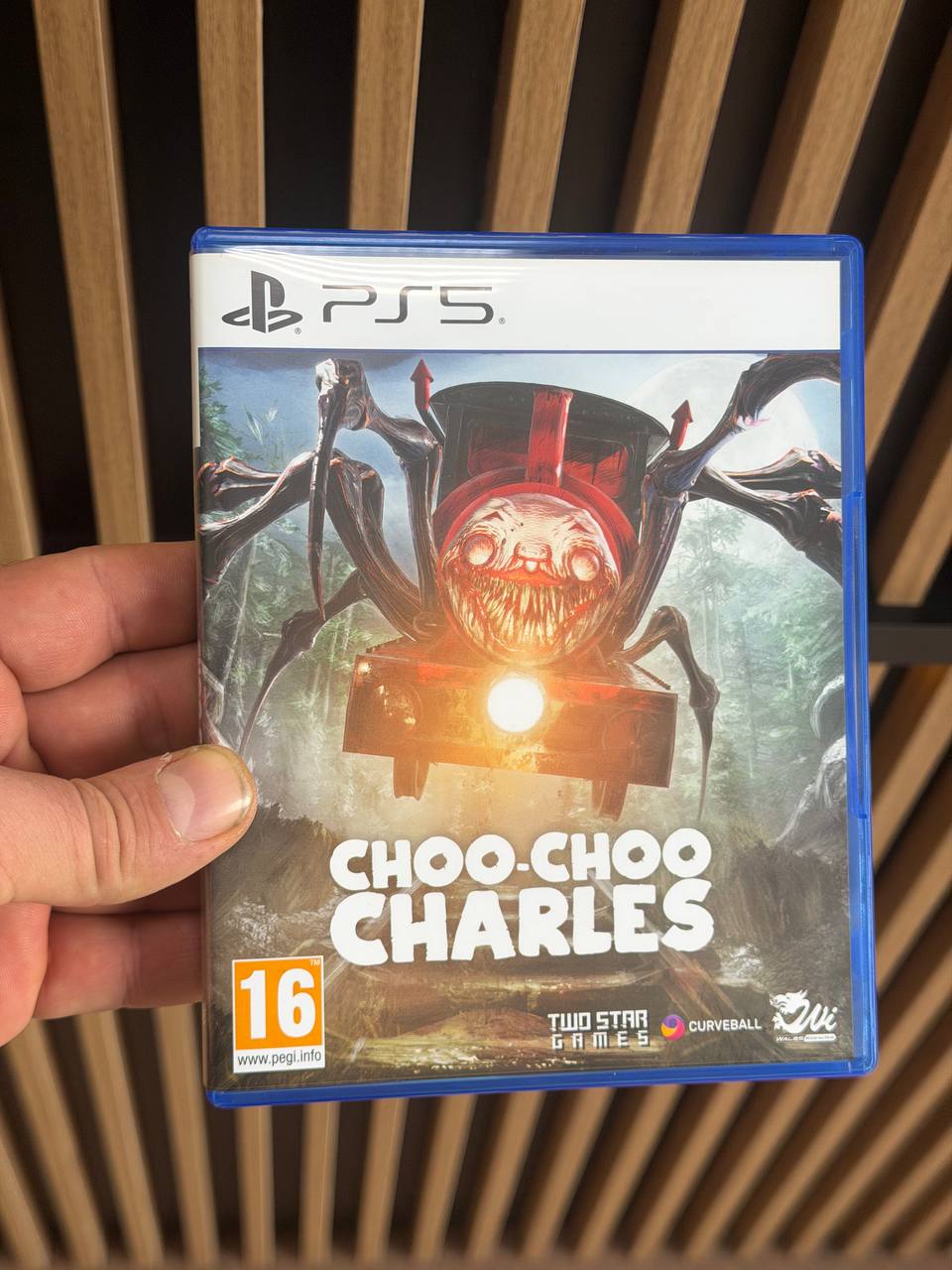 Диск для PS5 Choo-Choo Charles (RU) (Б\У)