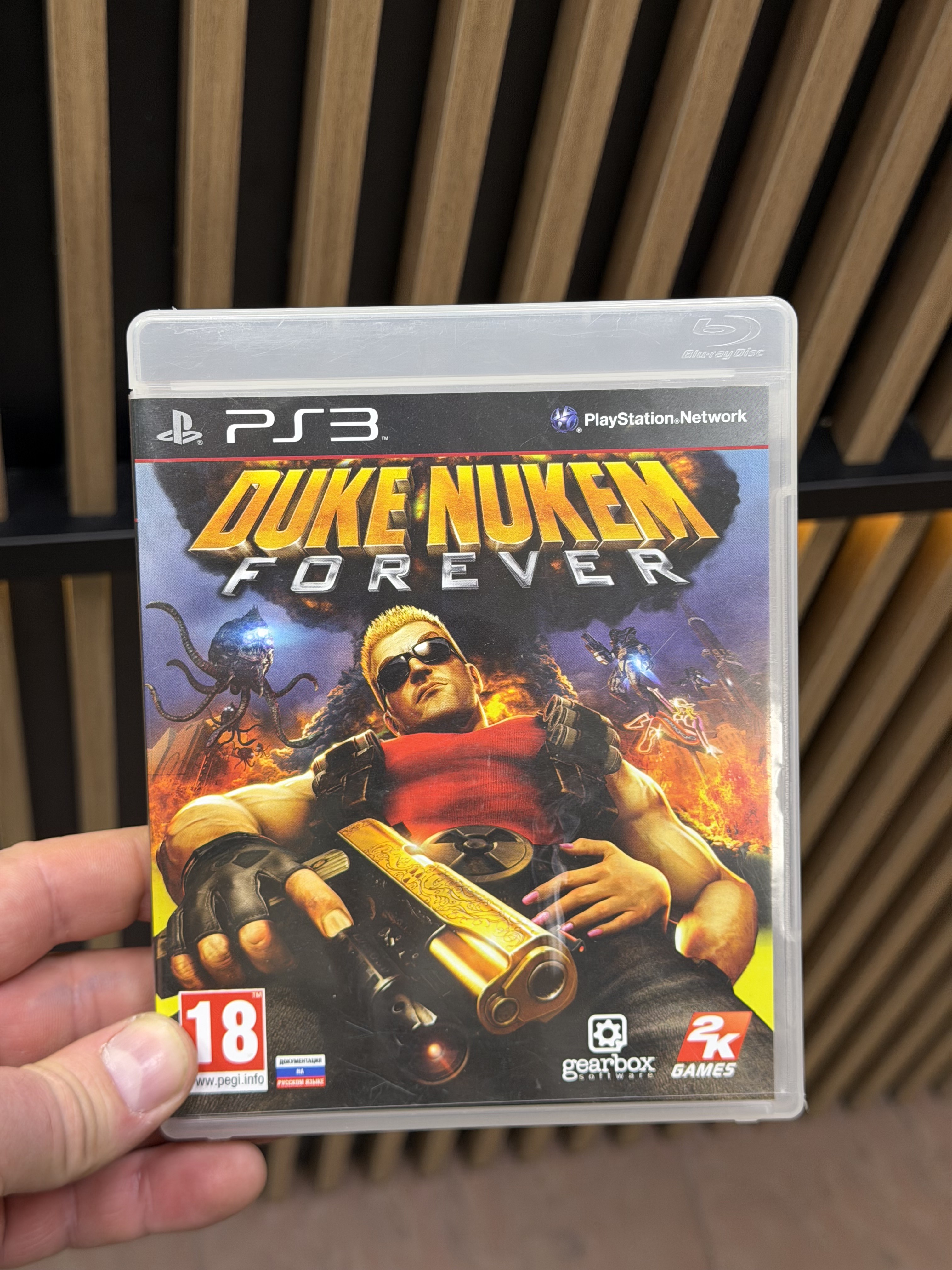 Игра Duke Nukem Forever для PS3, английский язук, диск (Б\У)