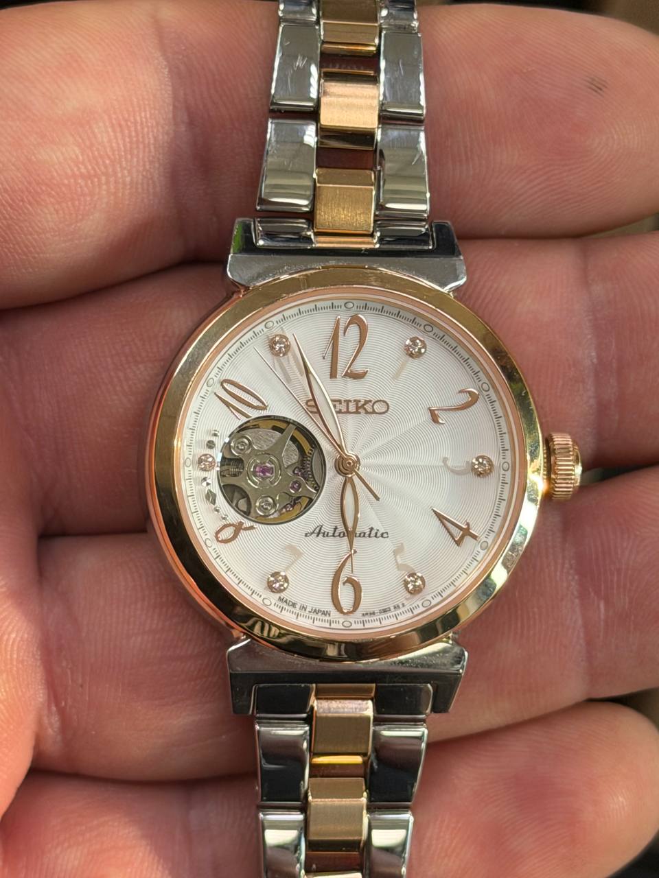 Женские японские механические часы Seiko Lukia SSVM060 (Б/У)