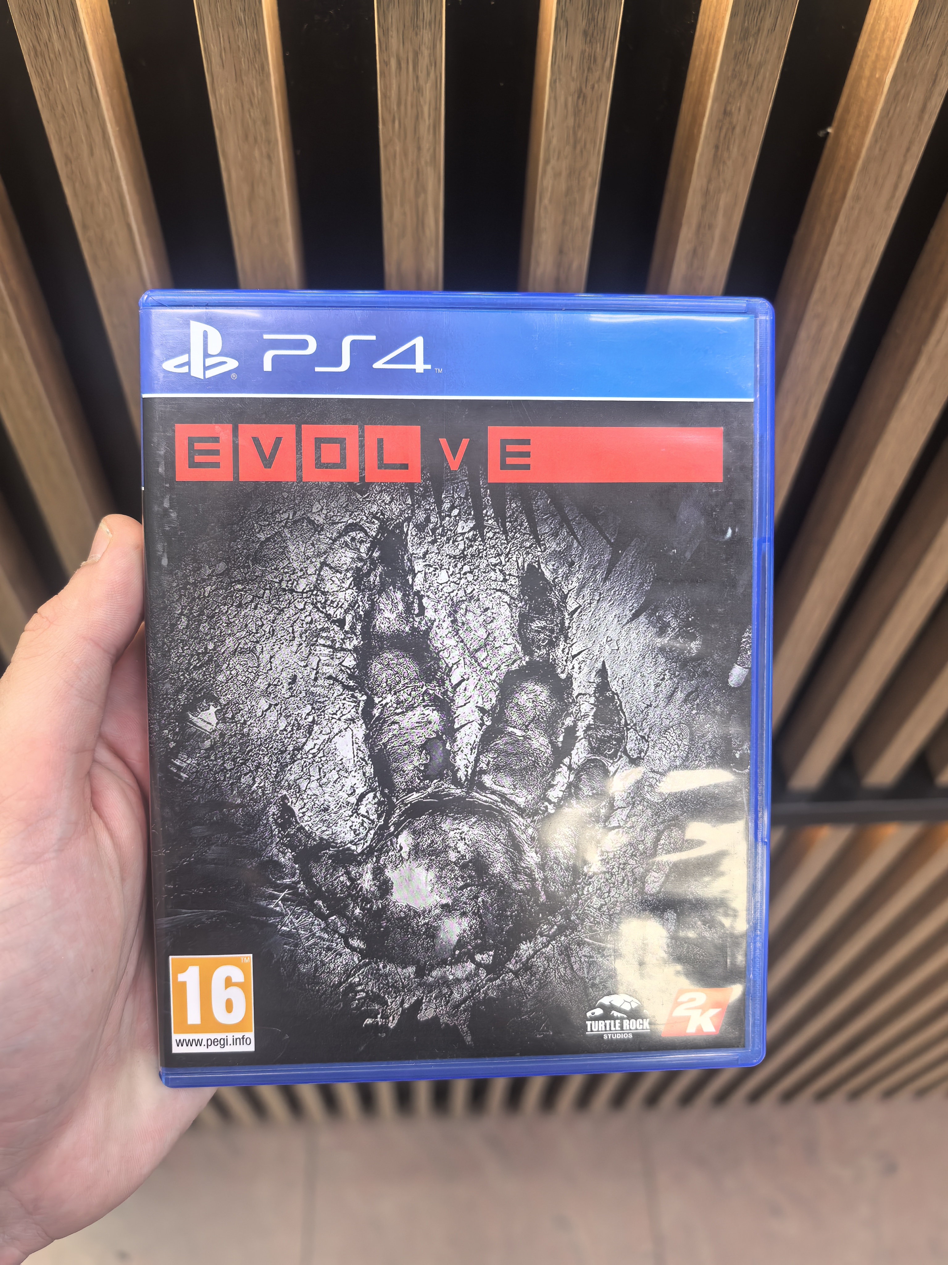 Игра Evolve для PlayStation 4, английский язык, диск (Б/У)