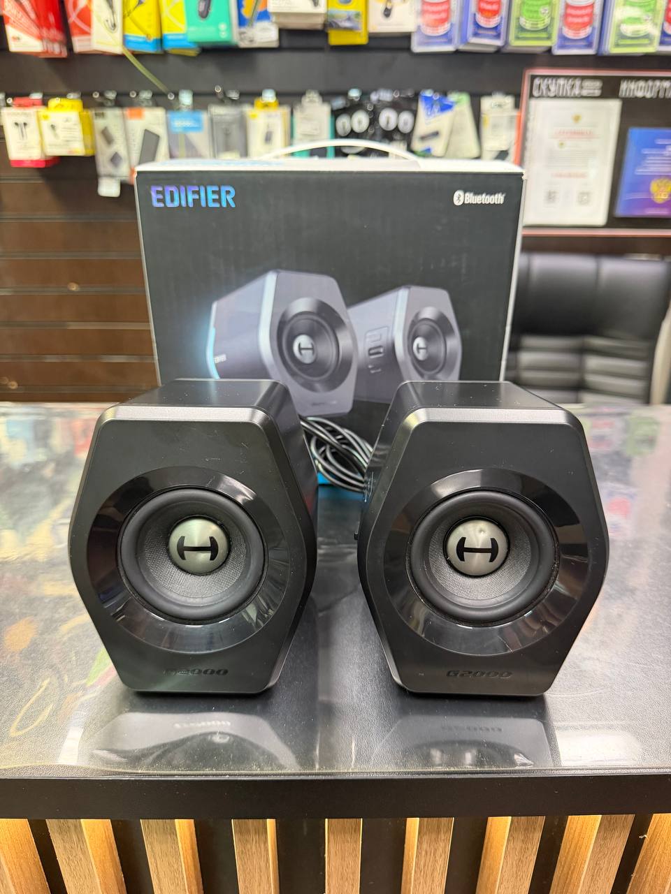 Колонки 2.0 Edifier G2000 с Bluetooth (Б\У)