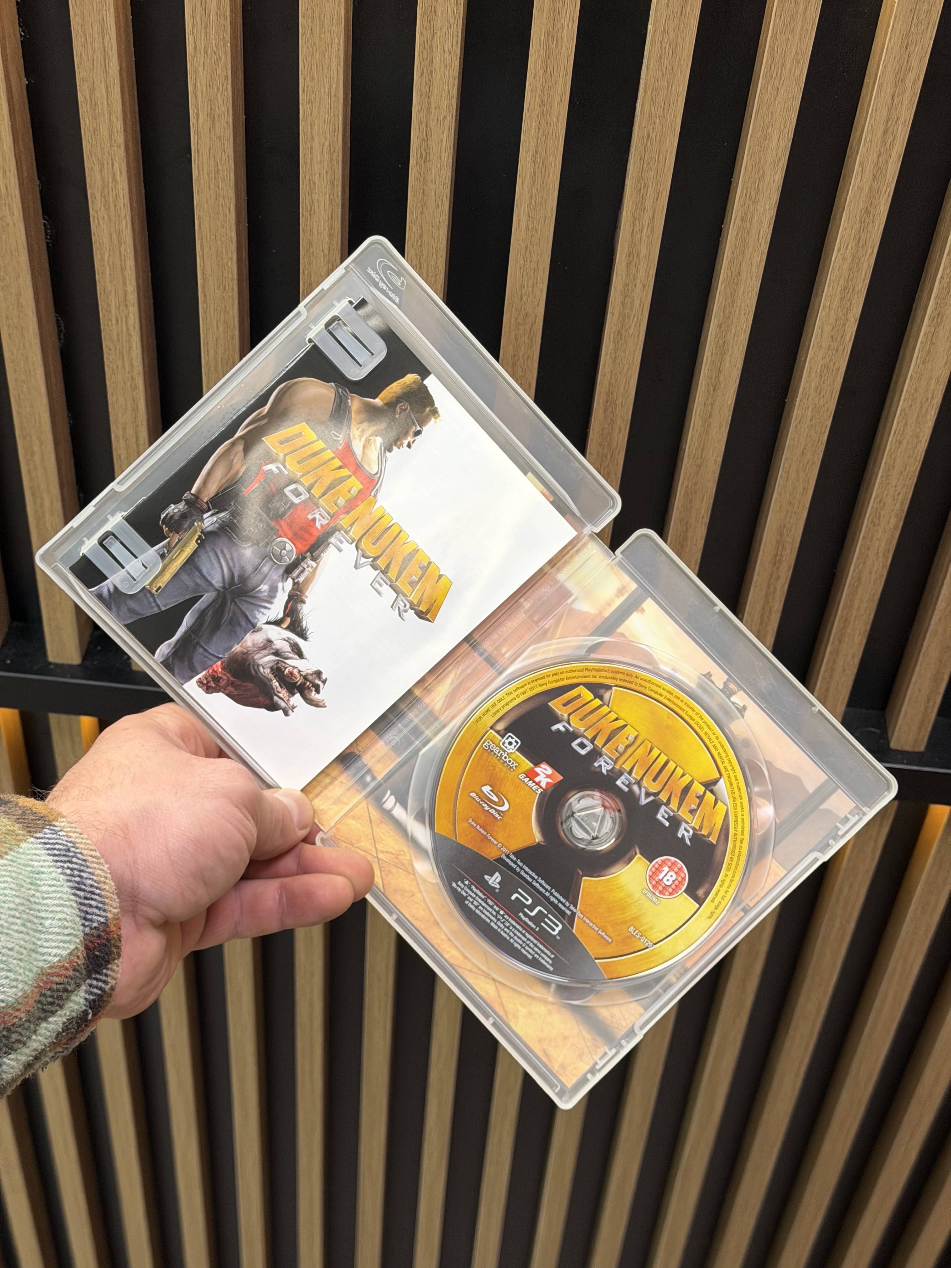 Игра Duke Nukem Forever для PS3, английский язук, диск (Б\У)