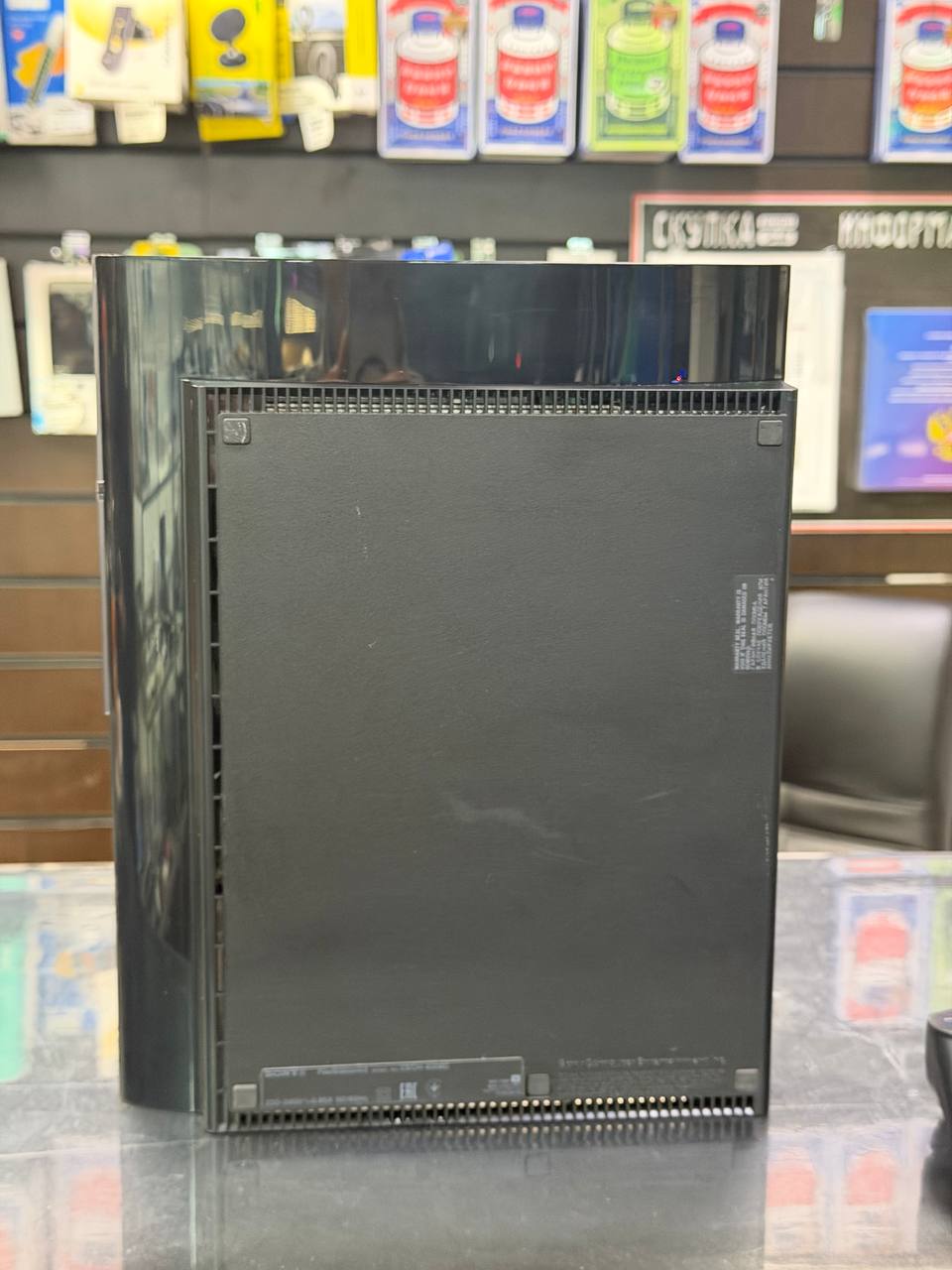 Игровая консоль Sony Playstation 3 Super Slim 500 ГБ CECH-4208C, чёрный (Б/У)