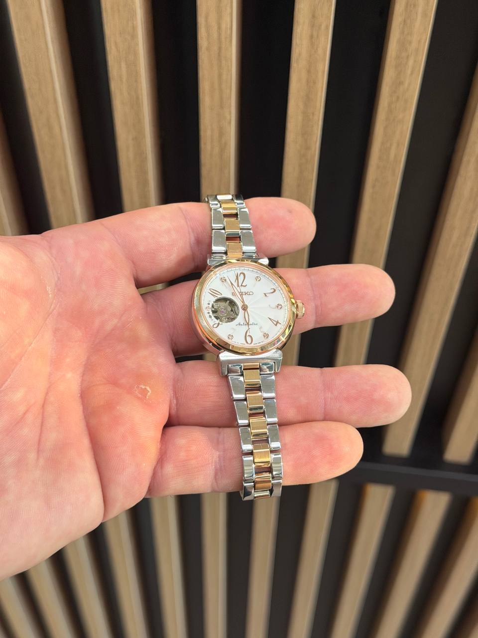 Женские японские механические часы Seiko Lukia SSVM060 (Б/У)