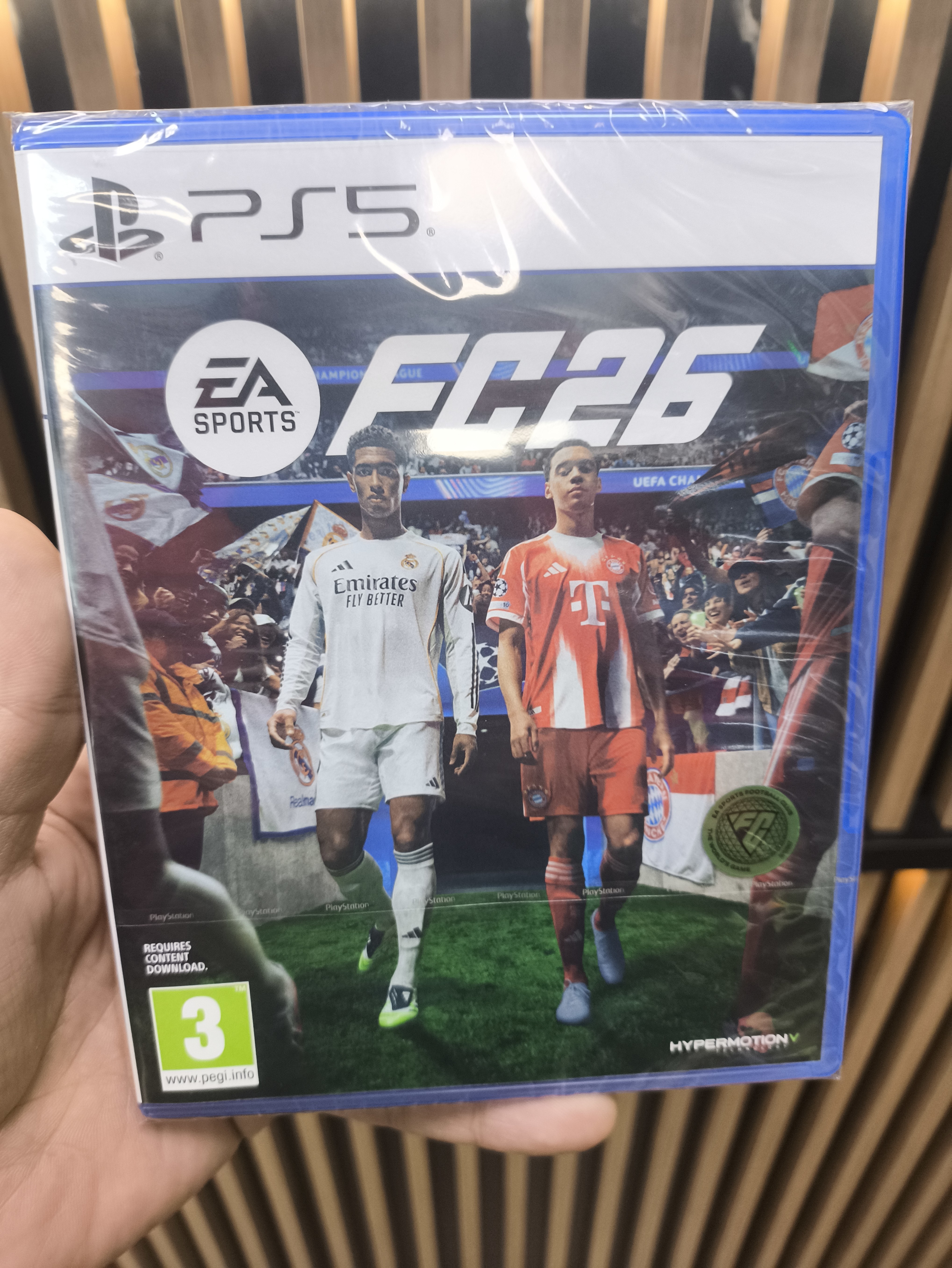 Игра FC26 для PS5, русские субтитры, диск (Новый)