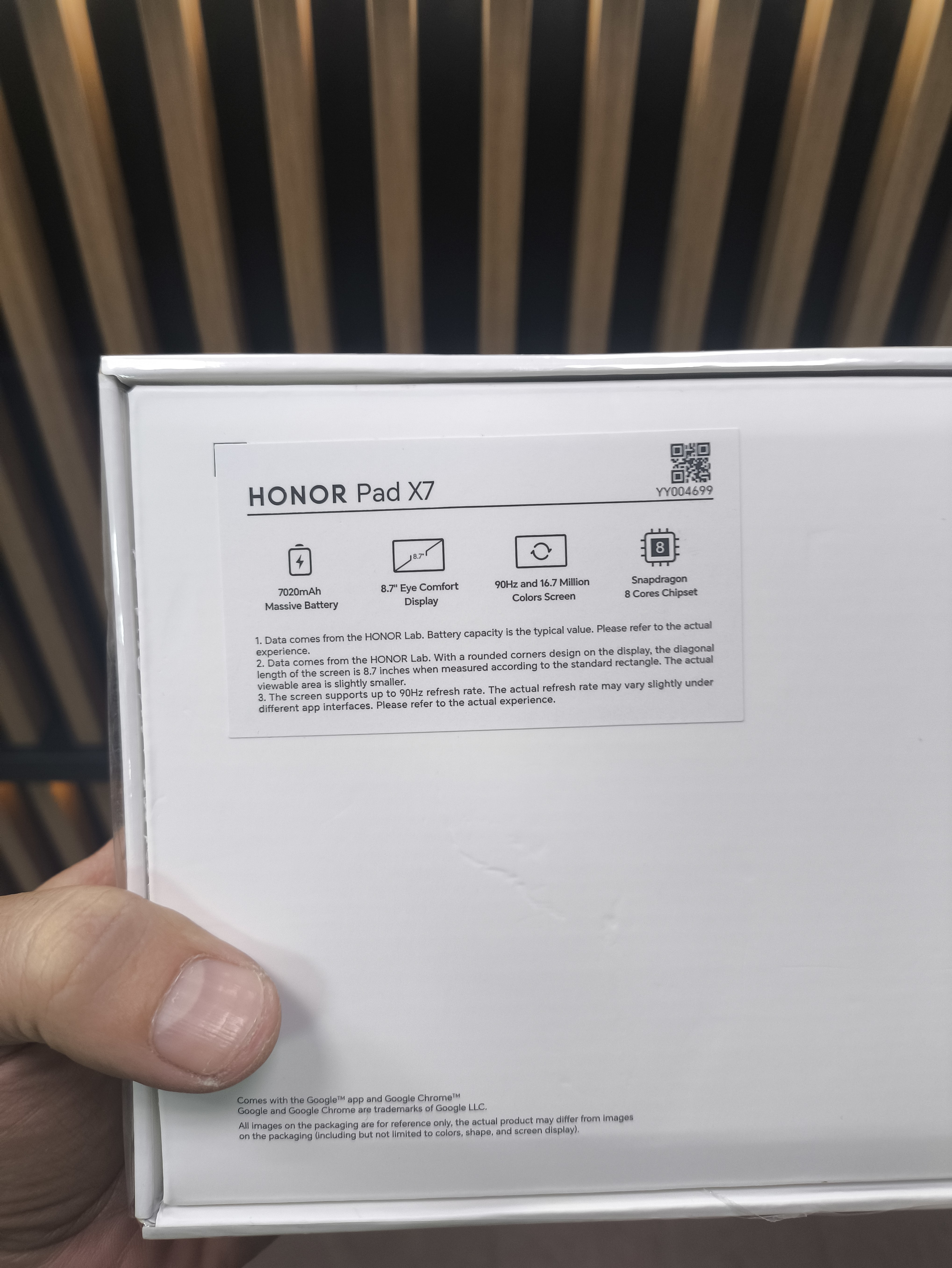 8.7" Honor Pad X7 4/64 SIM серебристый (Новый)