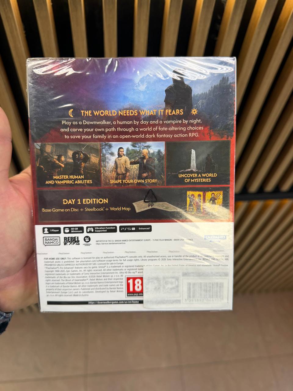 Диск PS5 The Blood of Dawnwalker Day 1 Edition (Новый)