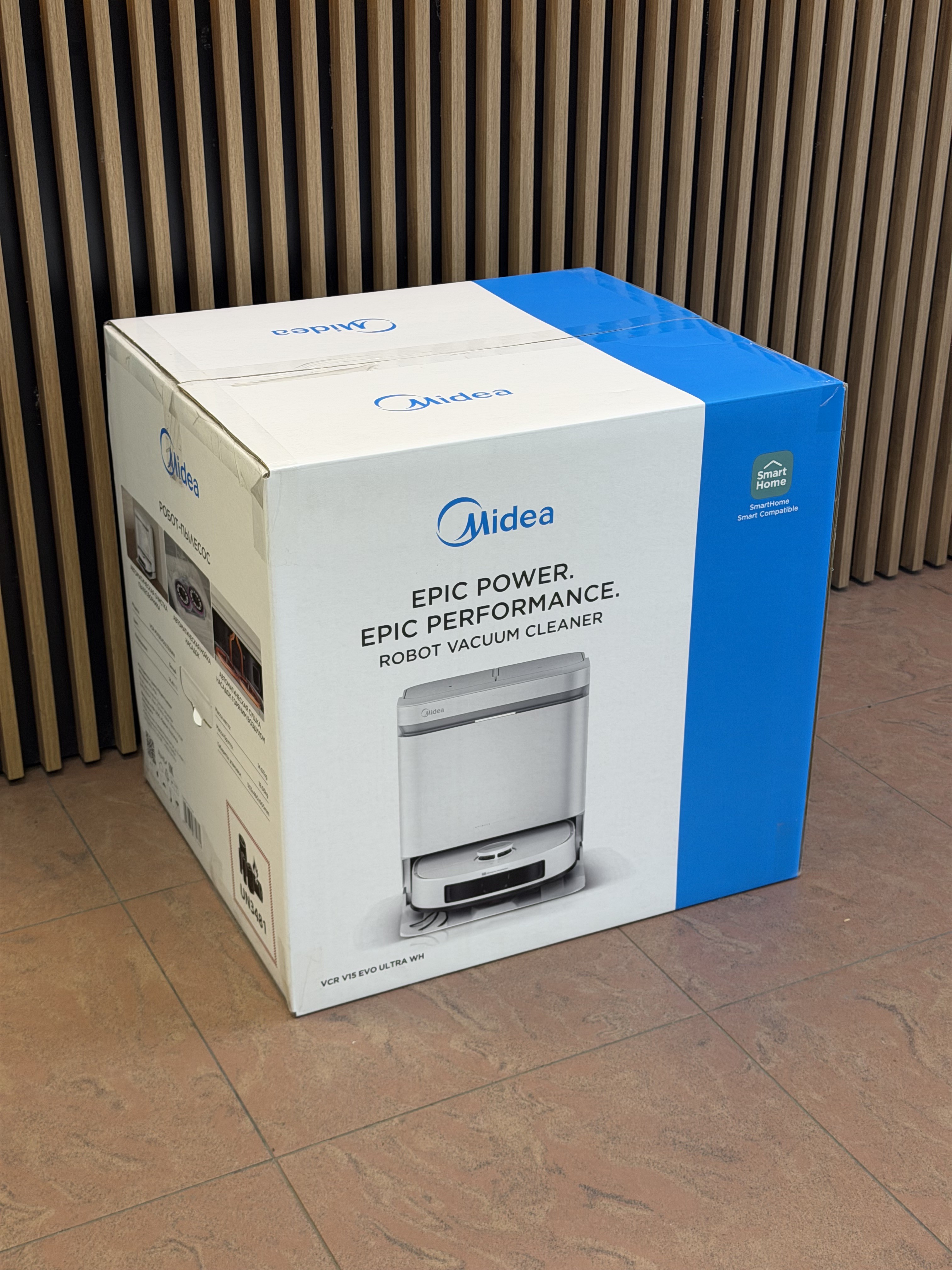 Робот-пылесос Midea VCR-MV15EVOULTRAWH белый (Новый)