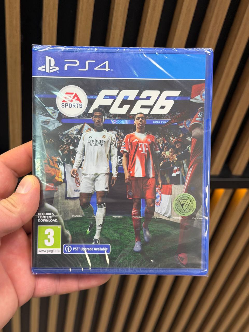 Диск для PS4 FC26 (Новый)