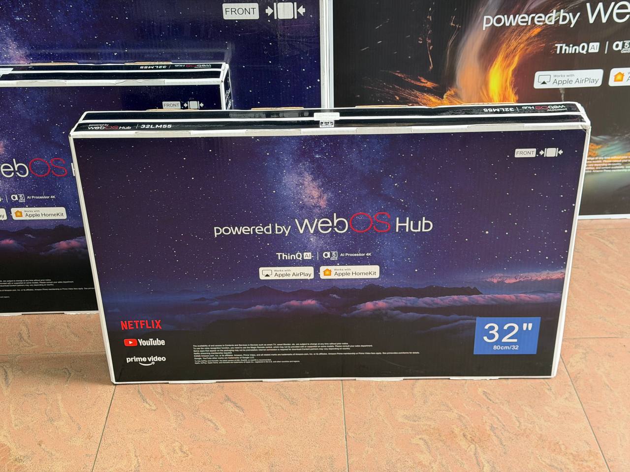 Телевизор Smart TV WebOS Hub 32LM55 32" (Новый)