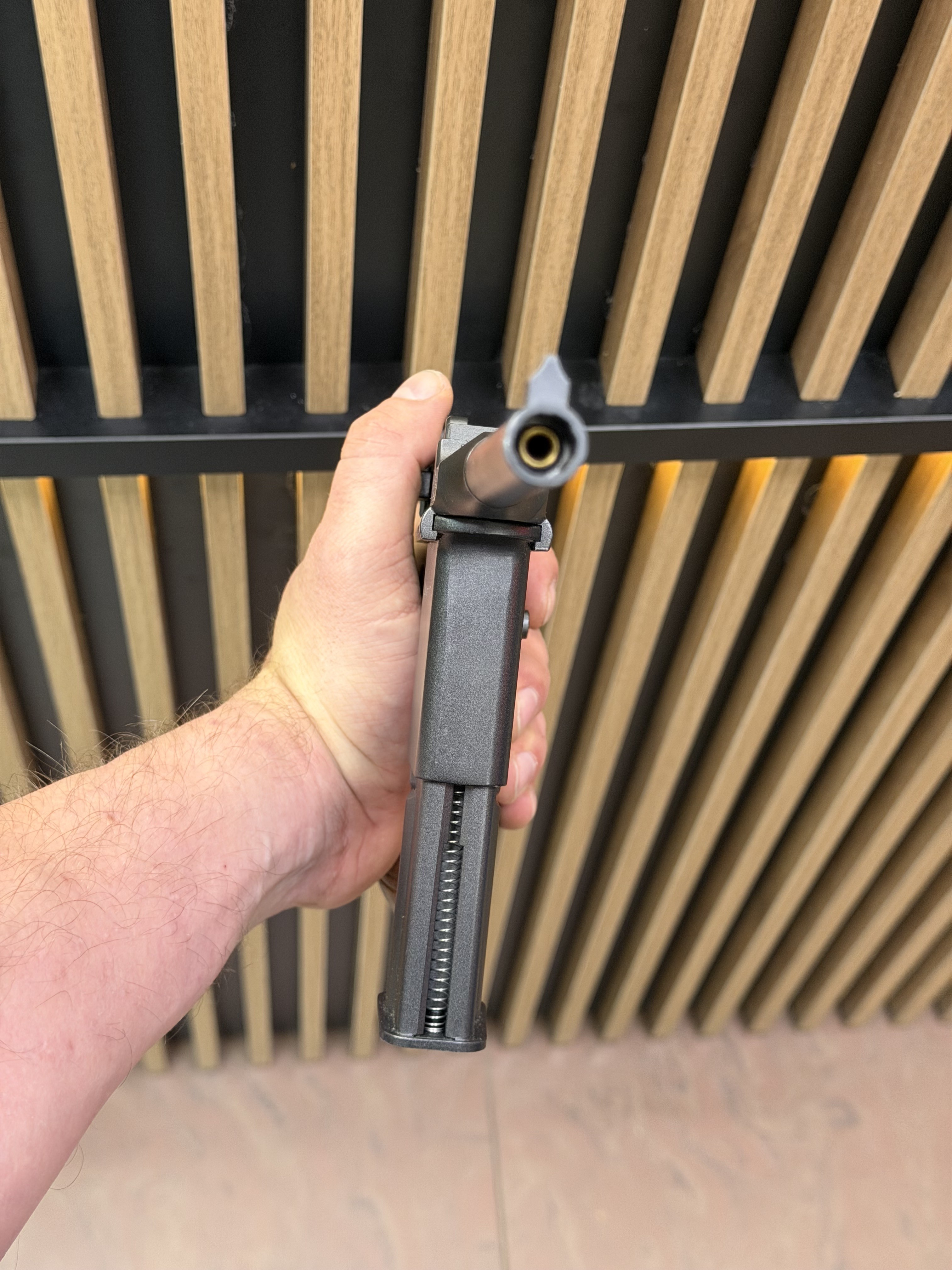 Пневматический автоматический пистолет Gletcher M712 (Маузер) cal. 4.5 mm (Б\У)