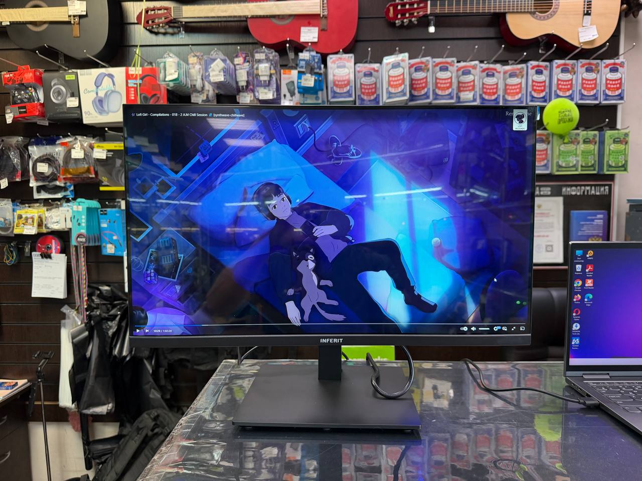 Монитор INFERIT Start 23.8" (INF24I75HTWS) (Новый)