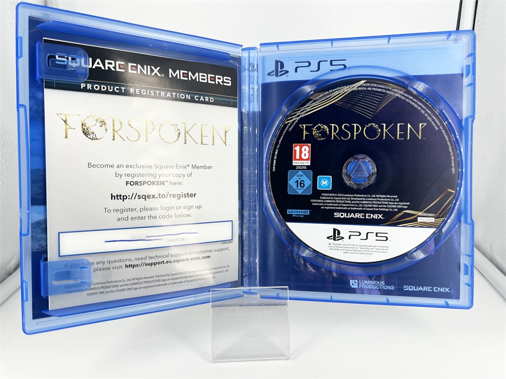 Игра Forspoken для PlayStation 5, английский язык, диск (Б\У)