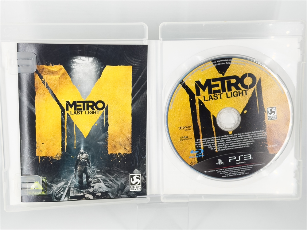 Игра Metro: Last Light Limited Edition для PlayStation 3, английский язык, диск (Б/У)