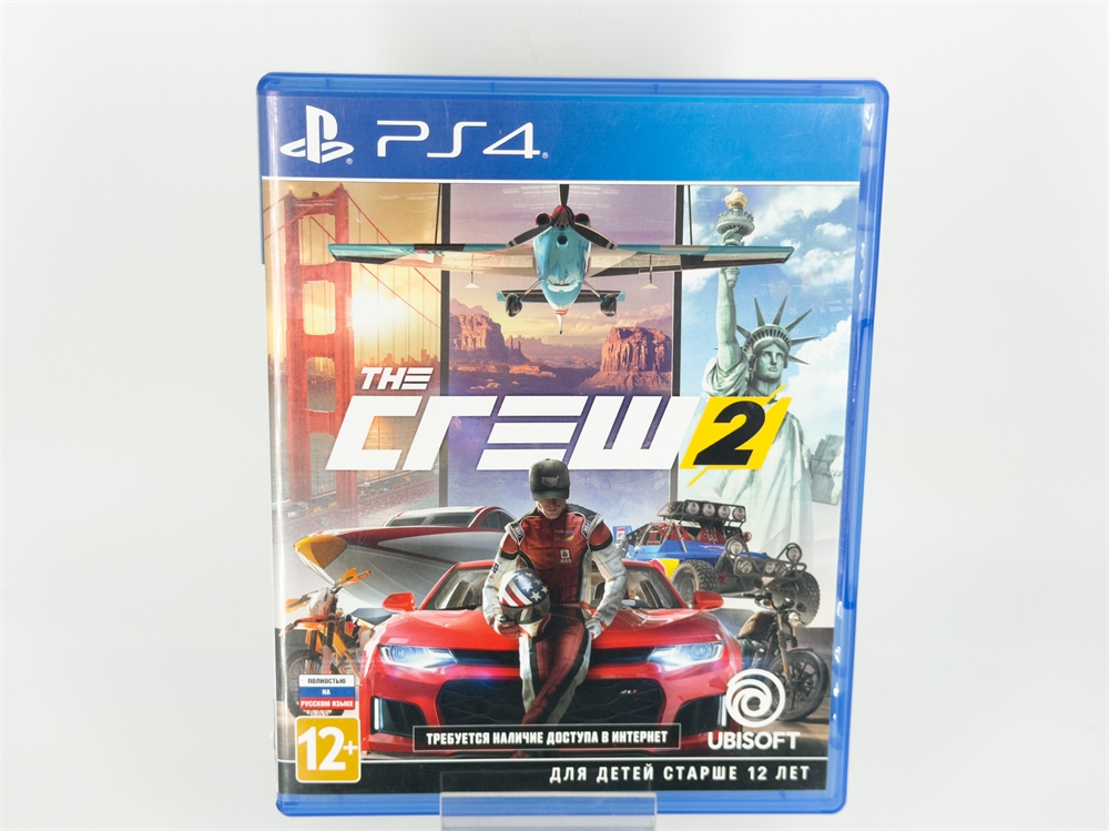 Игра The Crew 2 для PlayStation 4, полностью на русском языке, диск (Б/У)