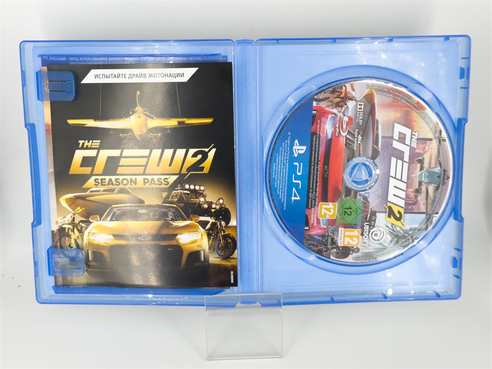Игра The Crew 2 для PlayStation 4, полностью на русском языке, диск (Б/У)