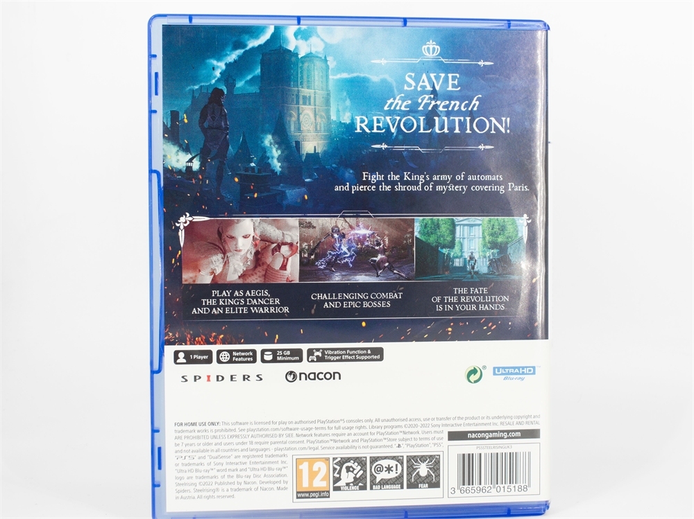 Игра STEELRISING для PlayStation 5, английский язык, диск (Б/У)