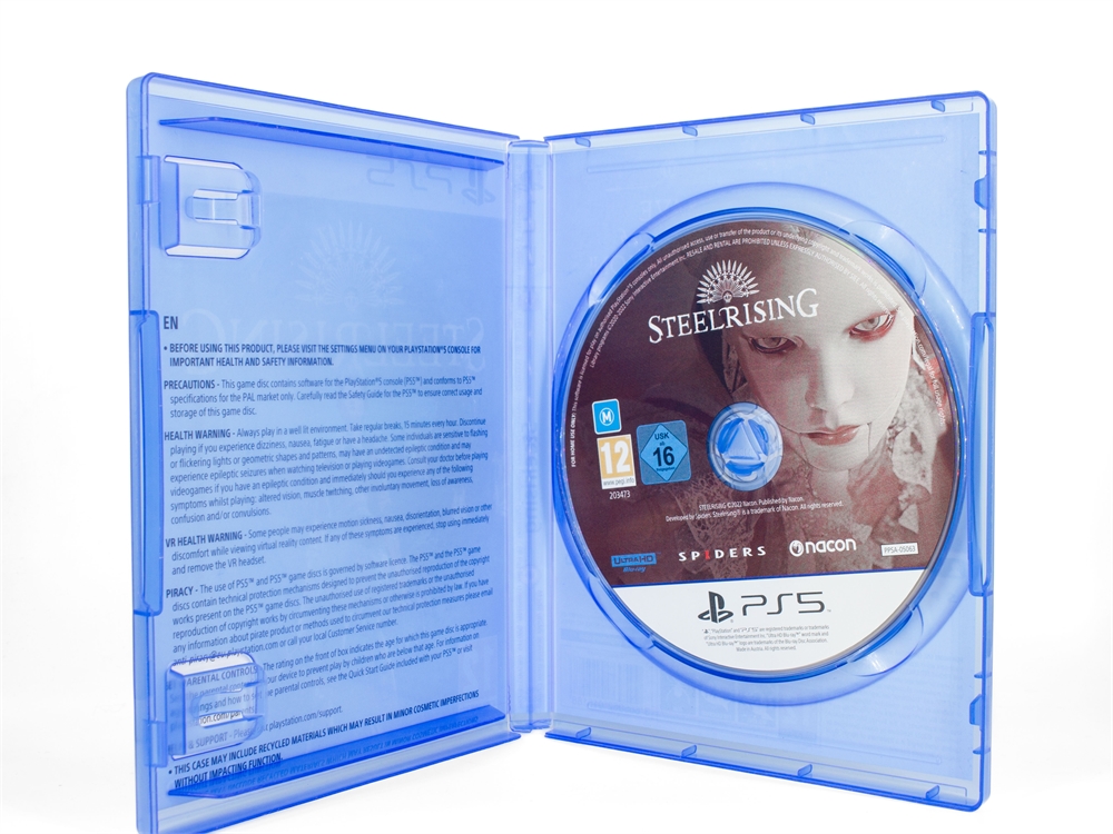 Игра STEELRISING для PlayStation 5, английский язык, диск (Б/У)